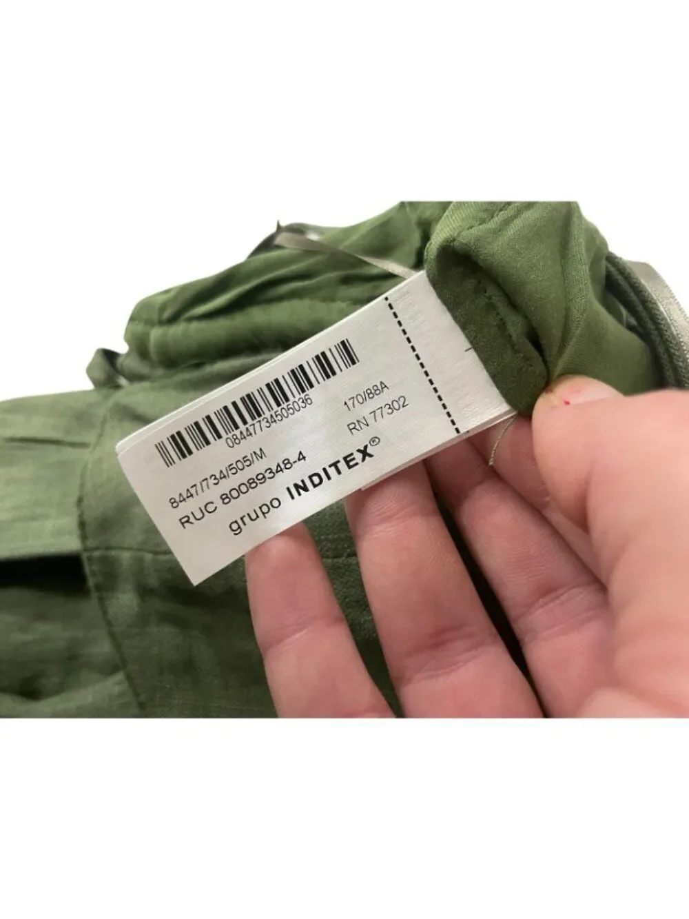 Zara Womens Jumpsuit M Green Linen Blend Wide Leg Sleeveless Bows 8447/734 NWT